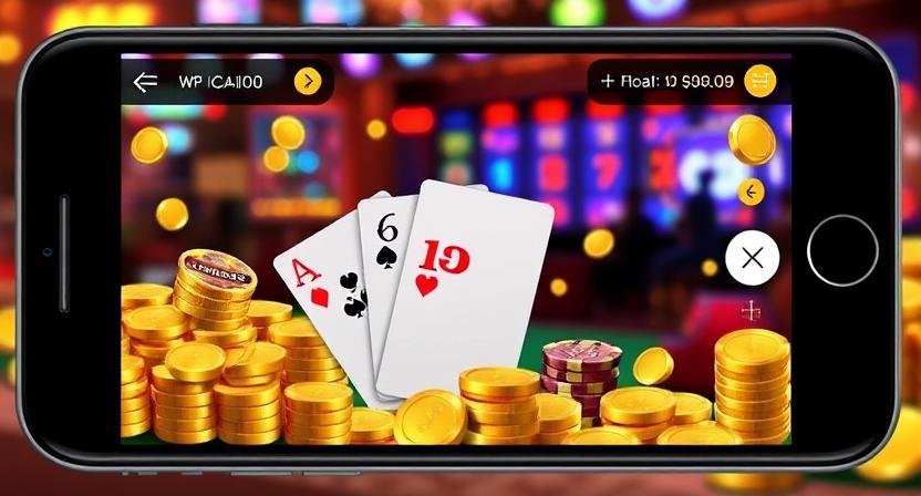 cv999 mobile casino app interface